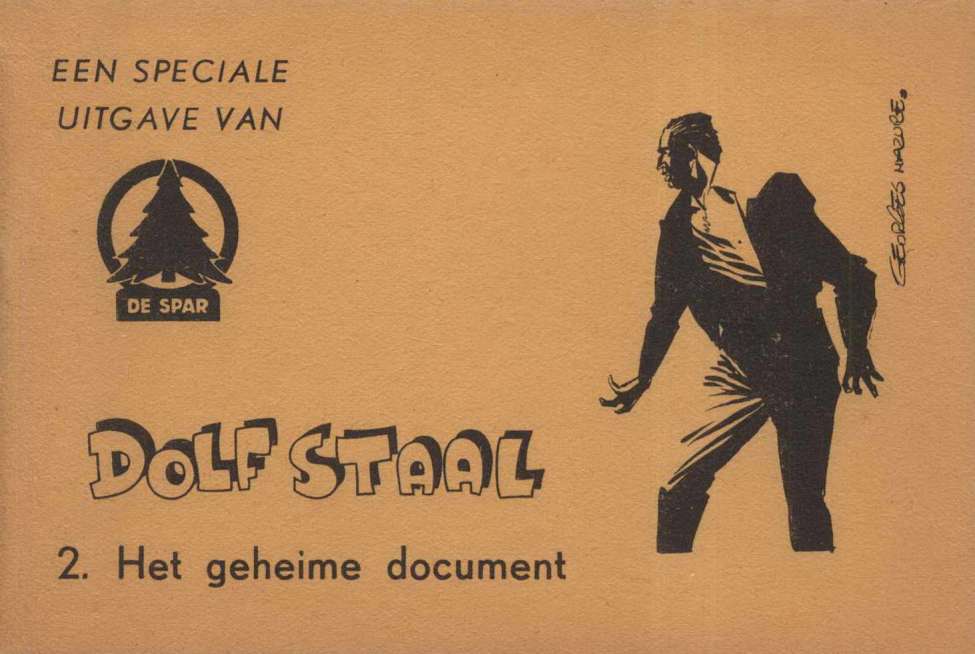 Book Cover For Dolf Staal 2 - Het geheime document