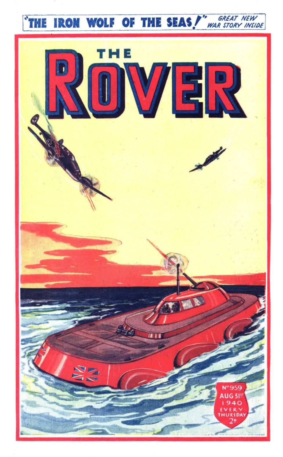 Book Cover For The Rover 959
