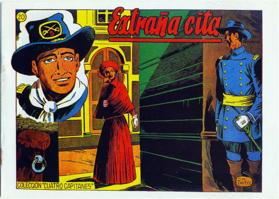 Comic Book Cover For Cuatro Capitanes 20 - Extraña Cita