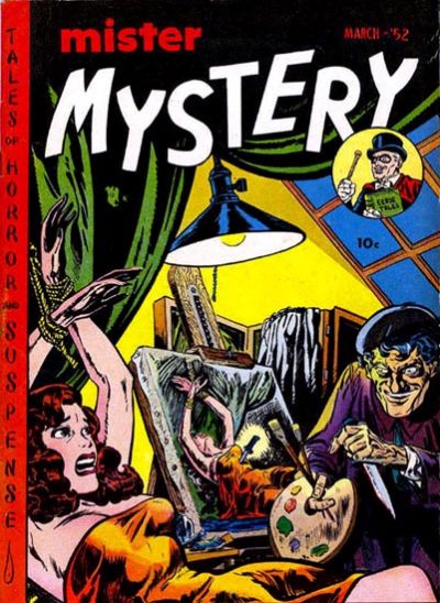 Comic Book Cover For Mister Mystery 4