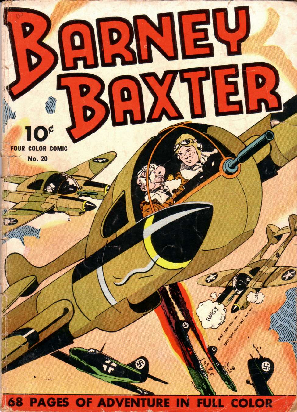 Comic Book Cover For 0020 - Barney Baxter