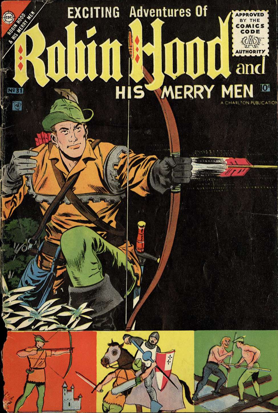 Comic Book Cover For Robin Hood and His Merry Men 31