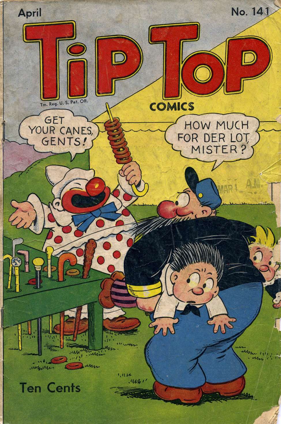 Comic Book Cover For Tip Top Comics 141