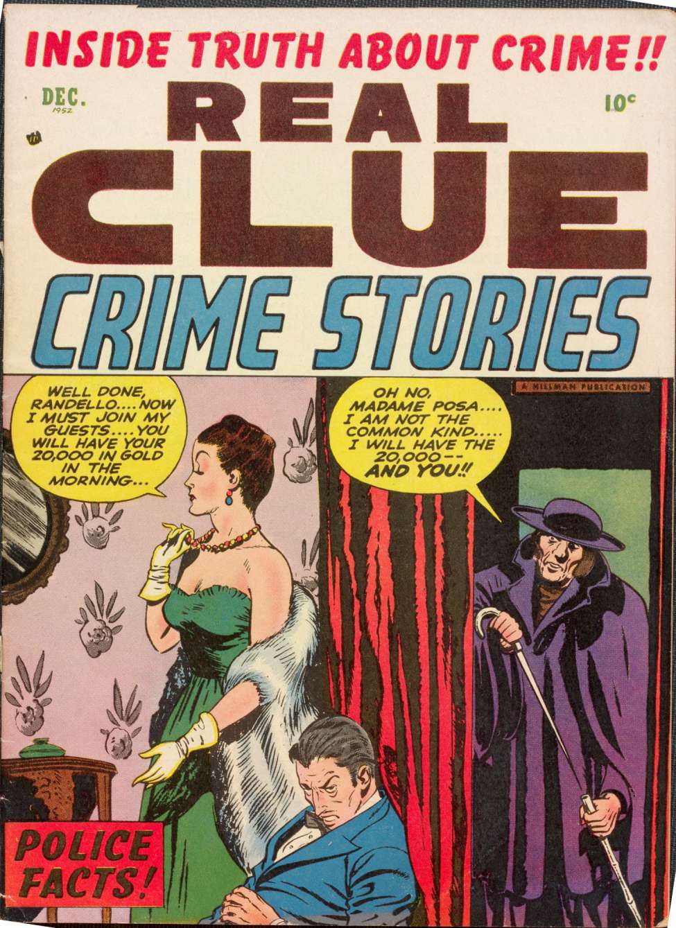 Book Cover For Real Clue Crime Stories v7 10