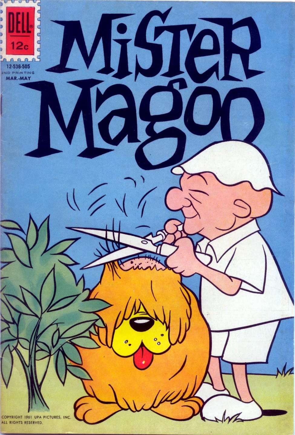Comic Book Cover For 1235 - The Nearsighted Mr. Magoo