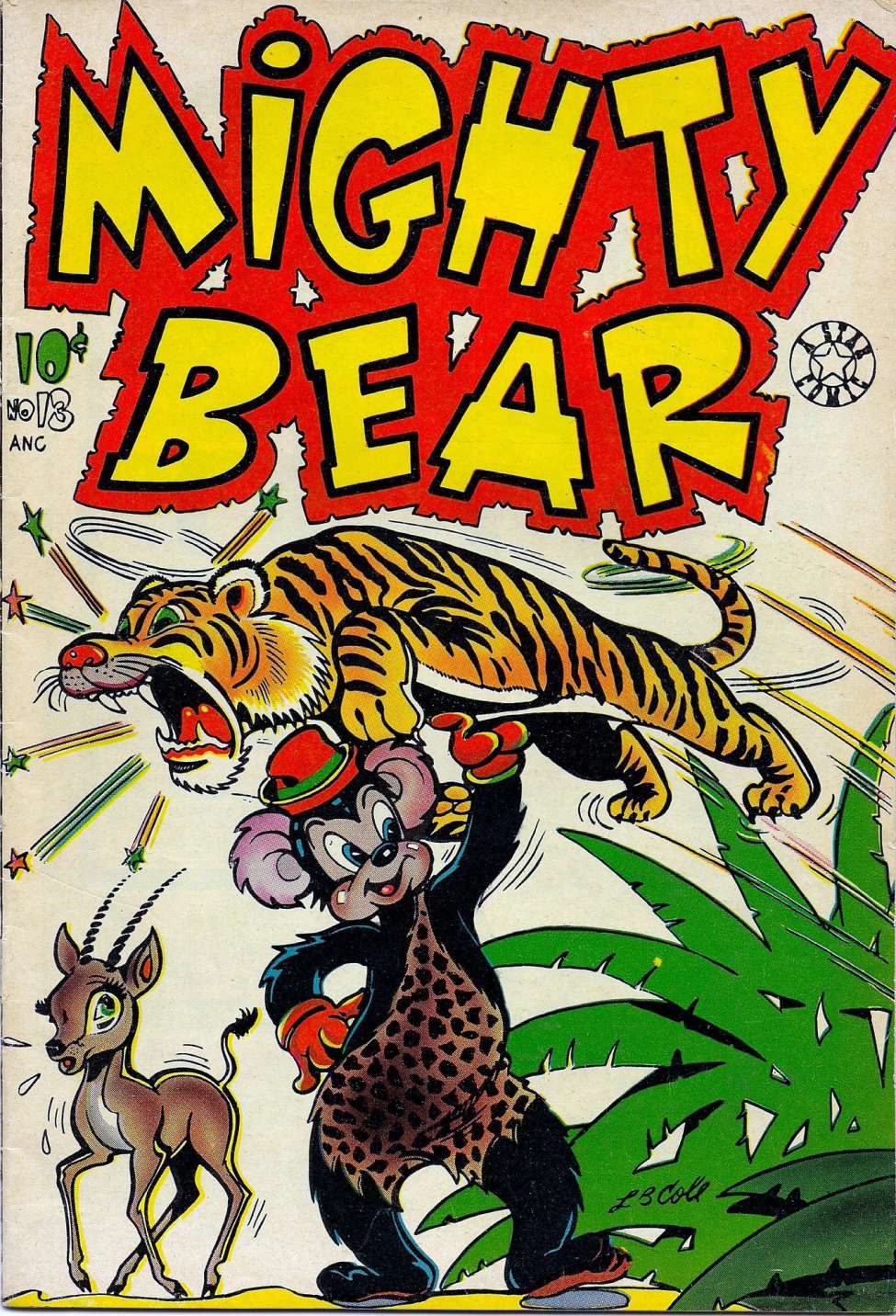Comic Book Cover For Mighty Bear 13