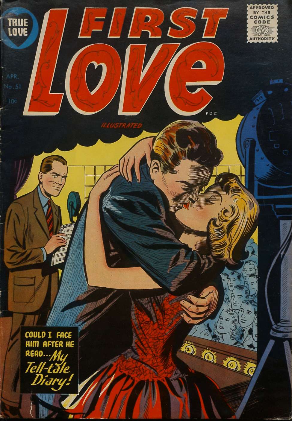 Comic Book Cover For First Love Illustrated 51