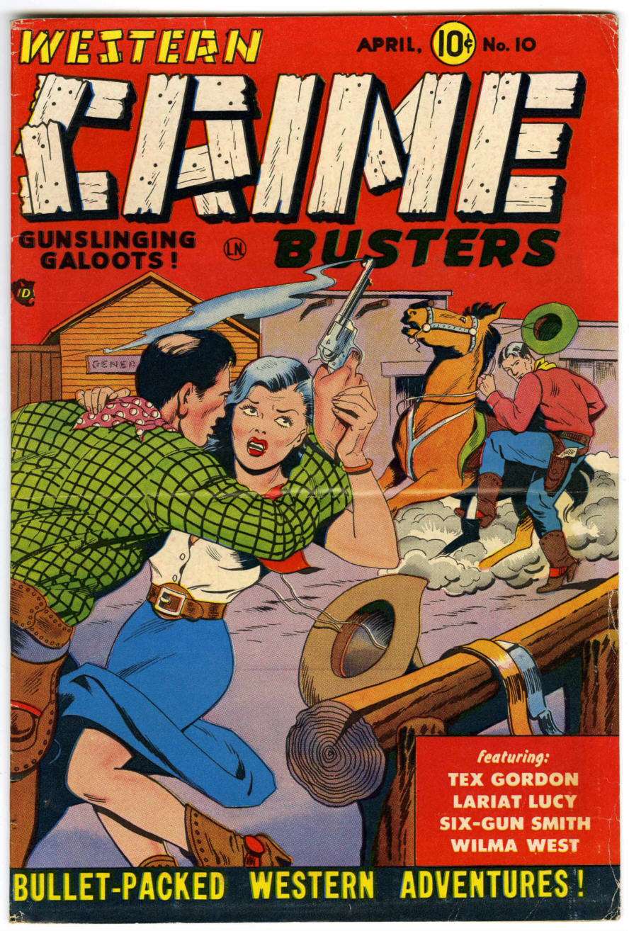 Comic Book Cover For Western Crime Busters 10