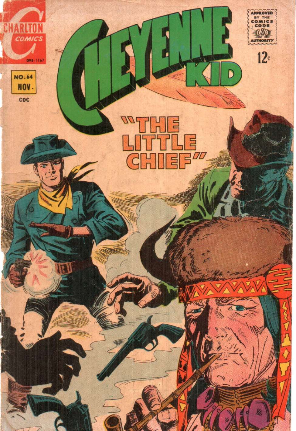 Comic Book Cover For Cheyenne Kid 64 - Version 1