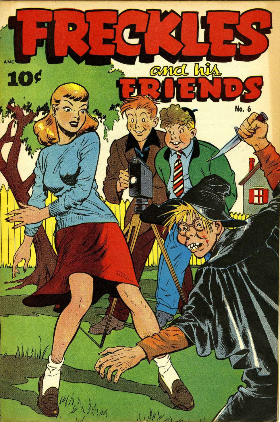 Book Cover For Freckles and His Friends 6