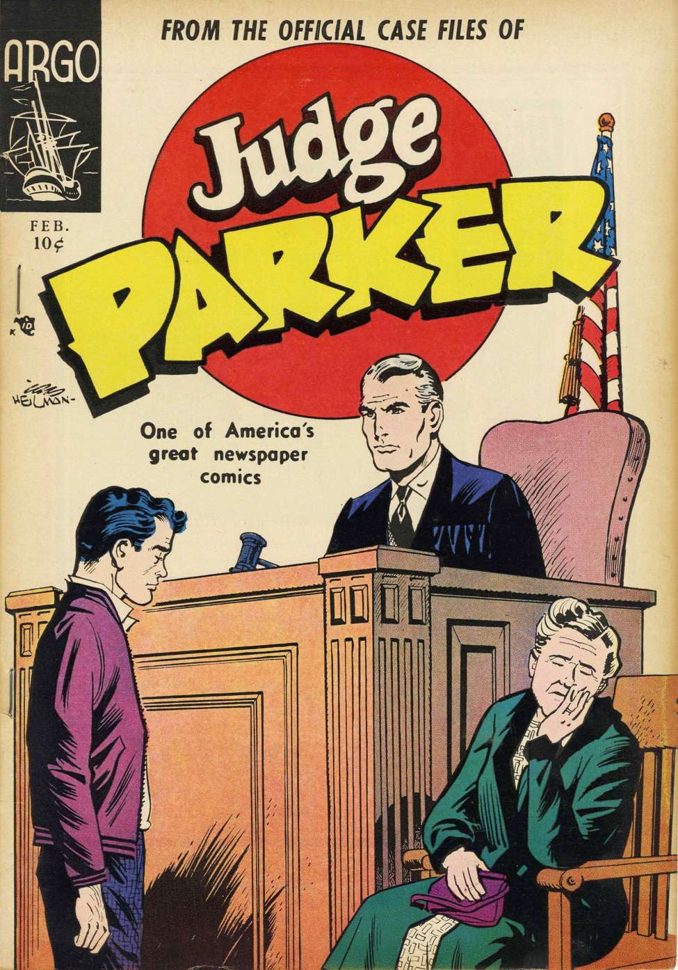 Book Cover For Judge Parker 1