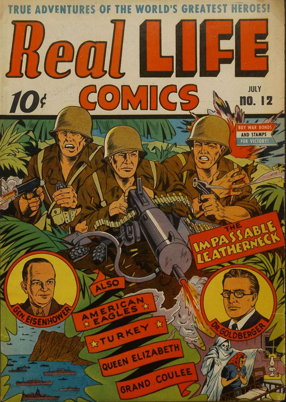 Comic Book Cover For Real Life Comics 12