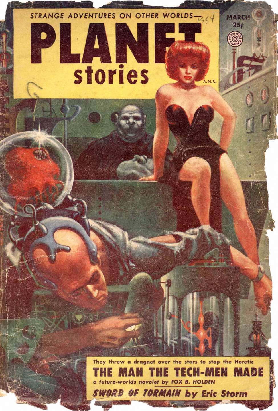 Comic Book Cover For Planet Stories v6 5 - Grandma Perkins and the Space Pirates - James McConnell