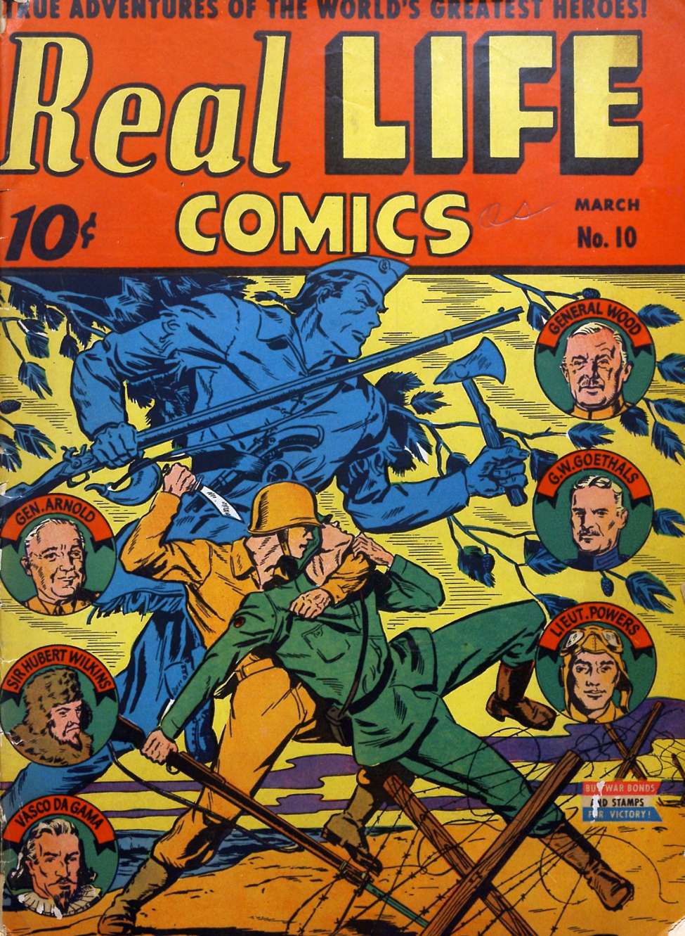 Comic Book Cover For Real Life Comics 10