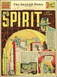 Large Thumbnail For The Spirit (1940-07-21) - Detroit News