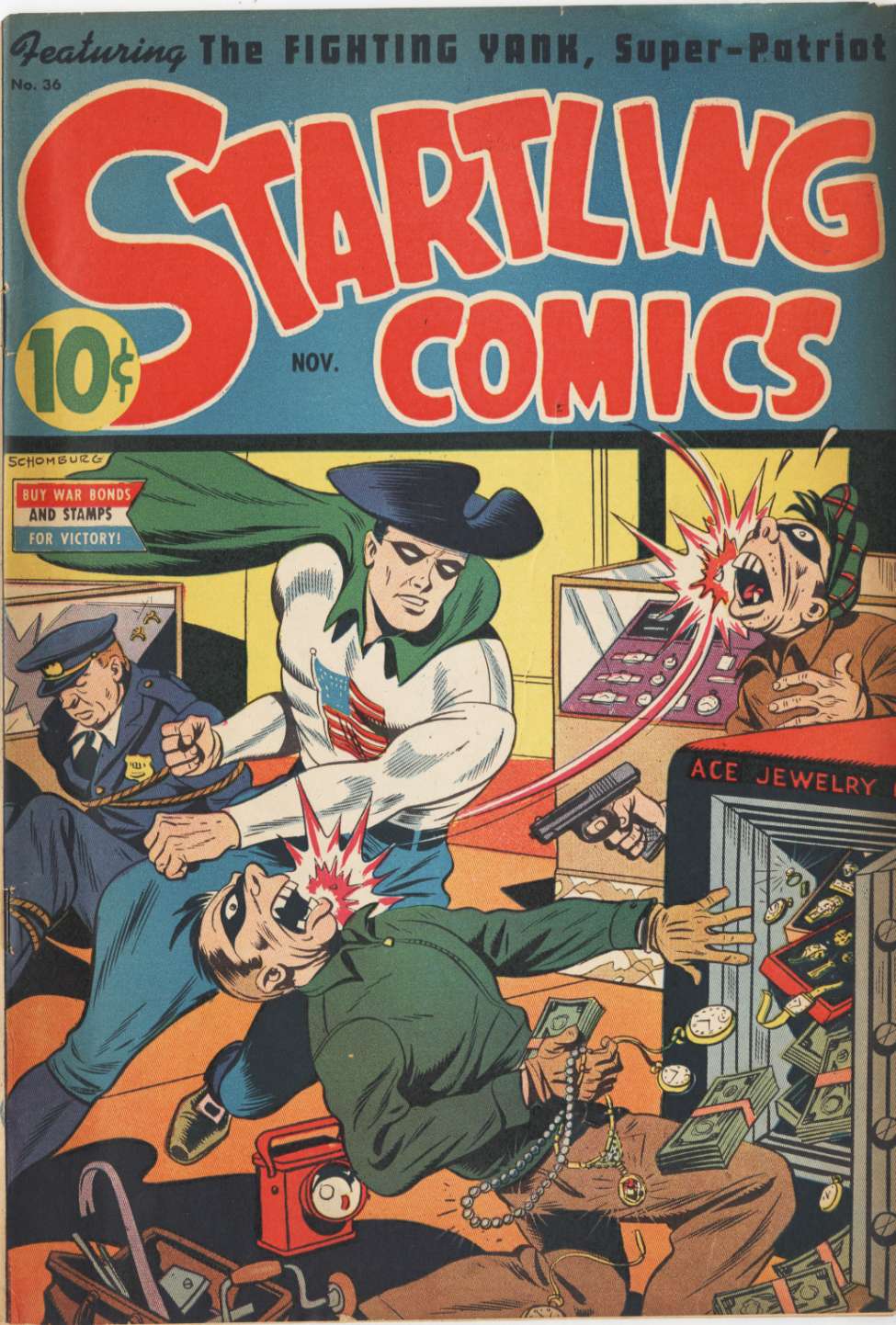 Book Cover For Startling Comics 36