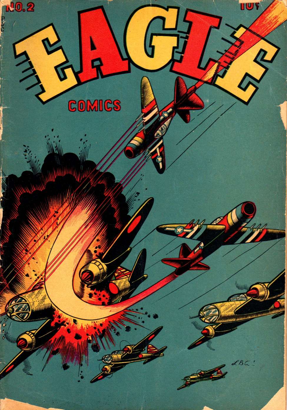 Comic Book Cover For Eagle Comics 2
