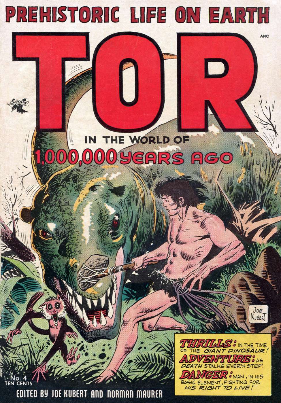 Comic Book Cover For Tor 4 - Version 2