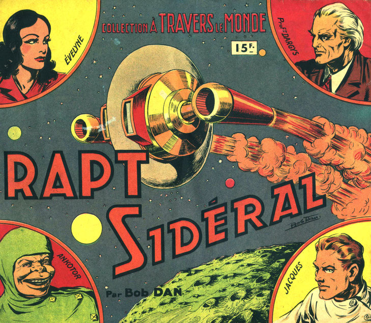 Book Cover For A Travers le Monde - Rapt Sidéral