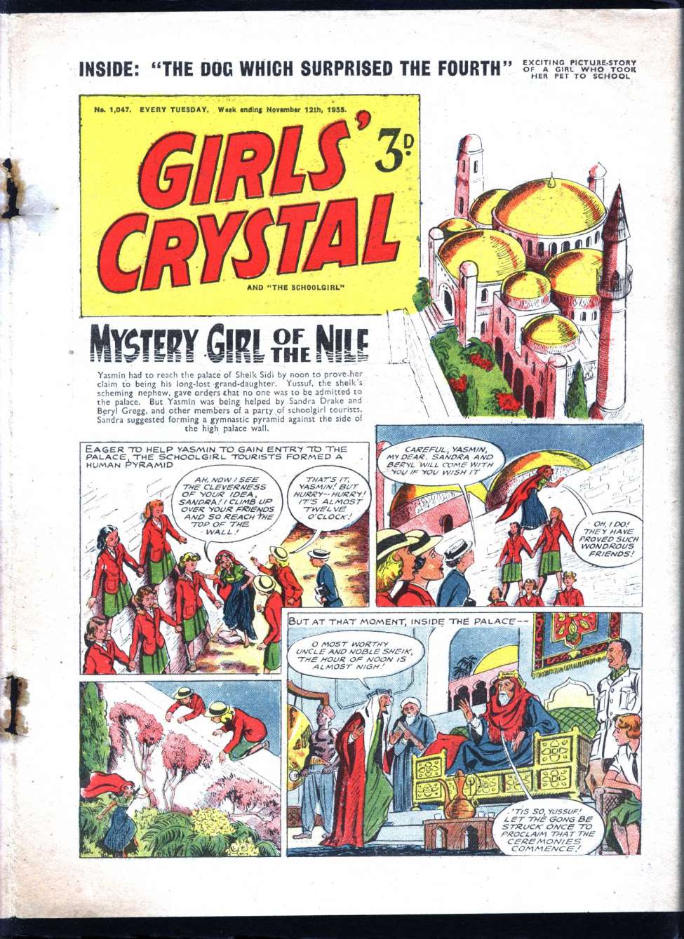 Comic Book Cover For Girls' Crystal 1047