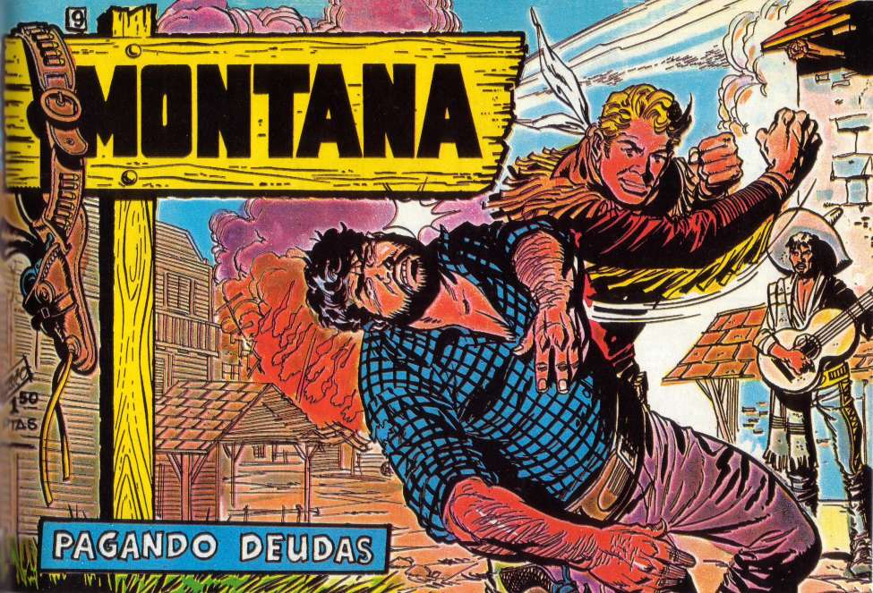 Comic Book Cover For Montana 9