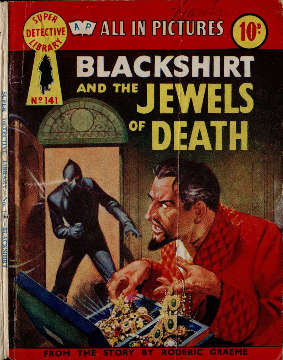 Book Cover For Super Detective Library 141 - The Jewels of Death