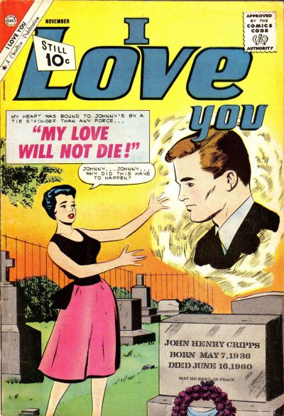 Comic Book Cover For I Love You 37 (inc) - Version 2