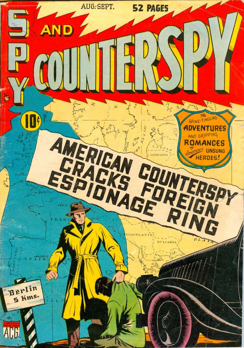 Book Cover For Spy and Counterspy 1