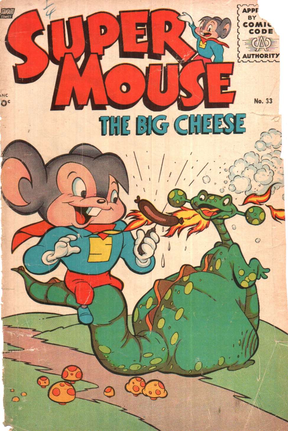 Comic Book Cover For Supermouse 33 - Version 1