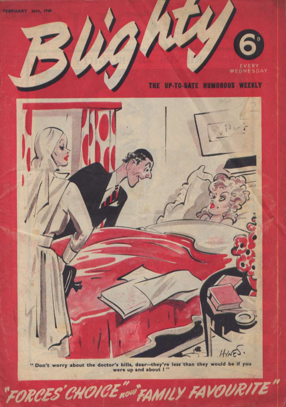 Comic Book Cover For Blighty 487