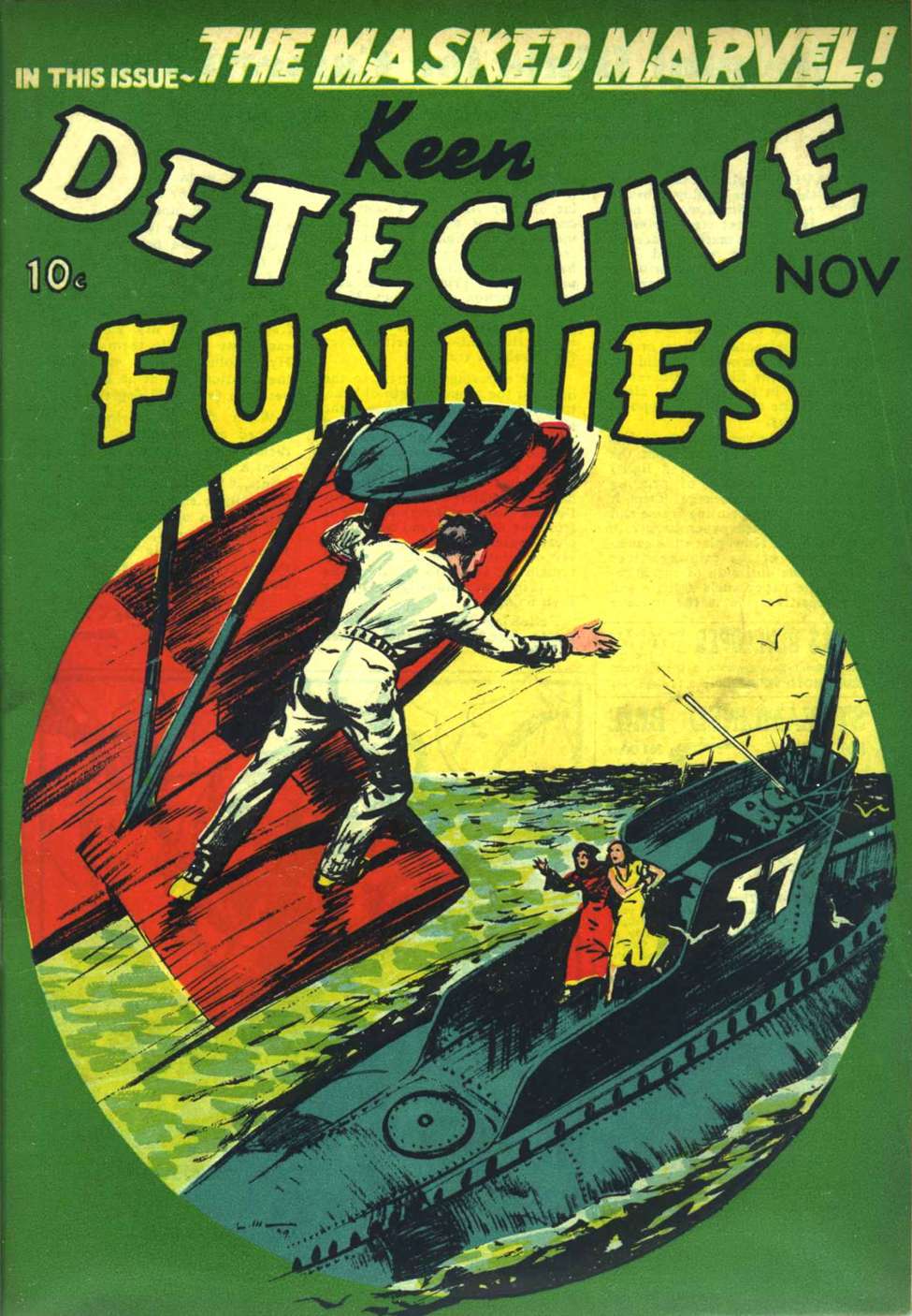 Book Cover For Keen Detective Funnies 15 v2 11