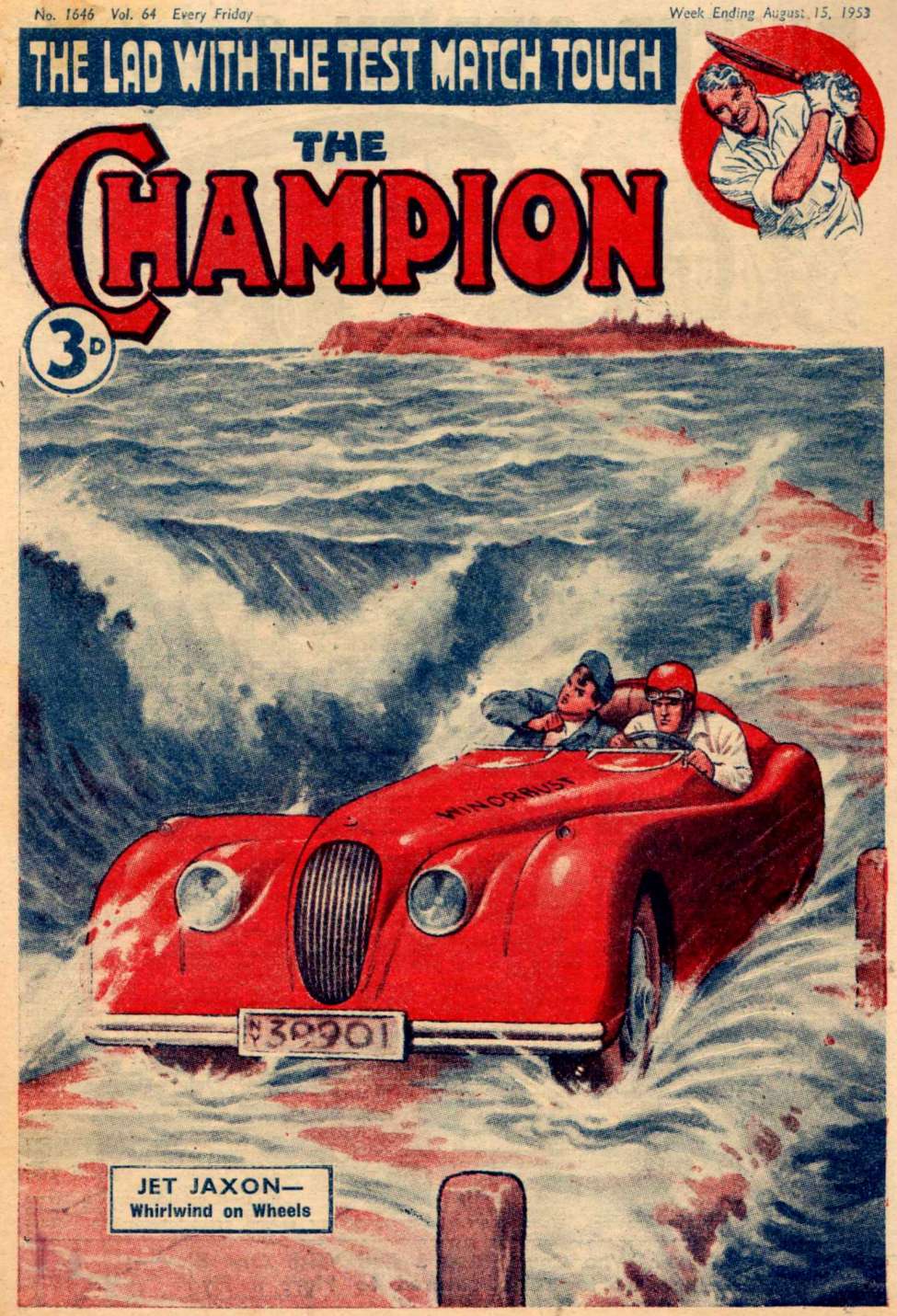 Comic Book Cover For The Champion 1646