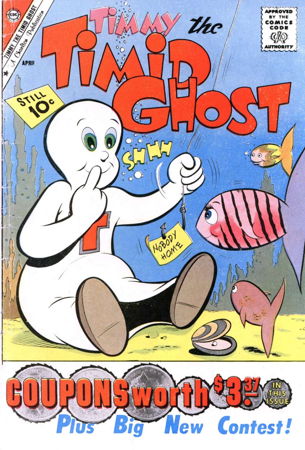 Comic Book Cover For Timmy the Timid Ghost 26