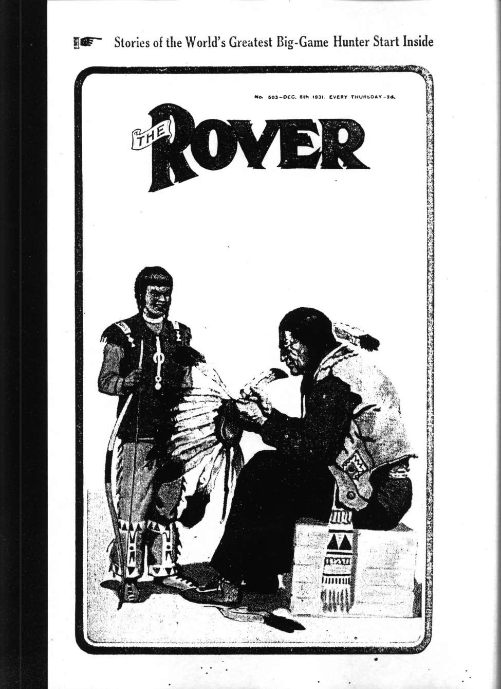 Book Cover For The Rover 503