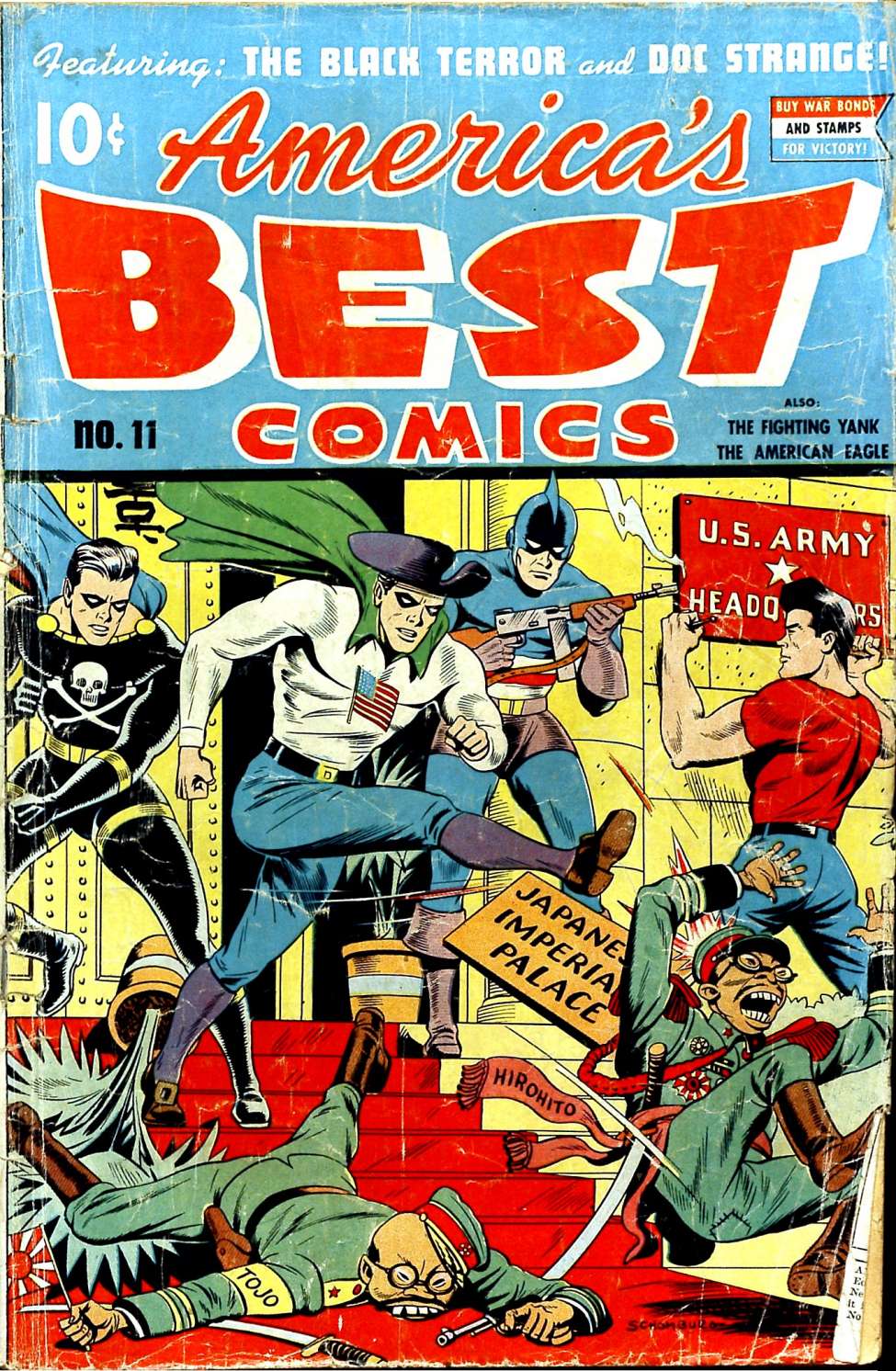 Comic Book Cover For America's Best Comics 11