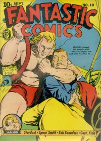 Large Thumbnail For Fantastic Comics 10 - Version 1