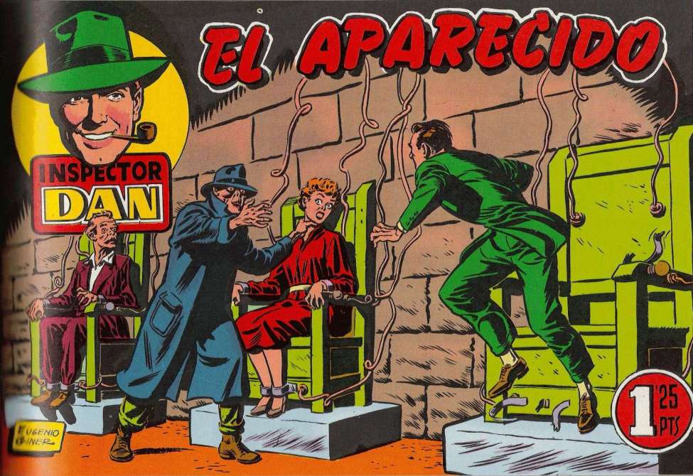 Comic Book Cover For Inspector Dan 20 - El Aparecido