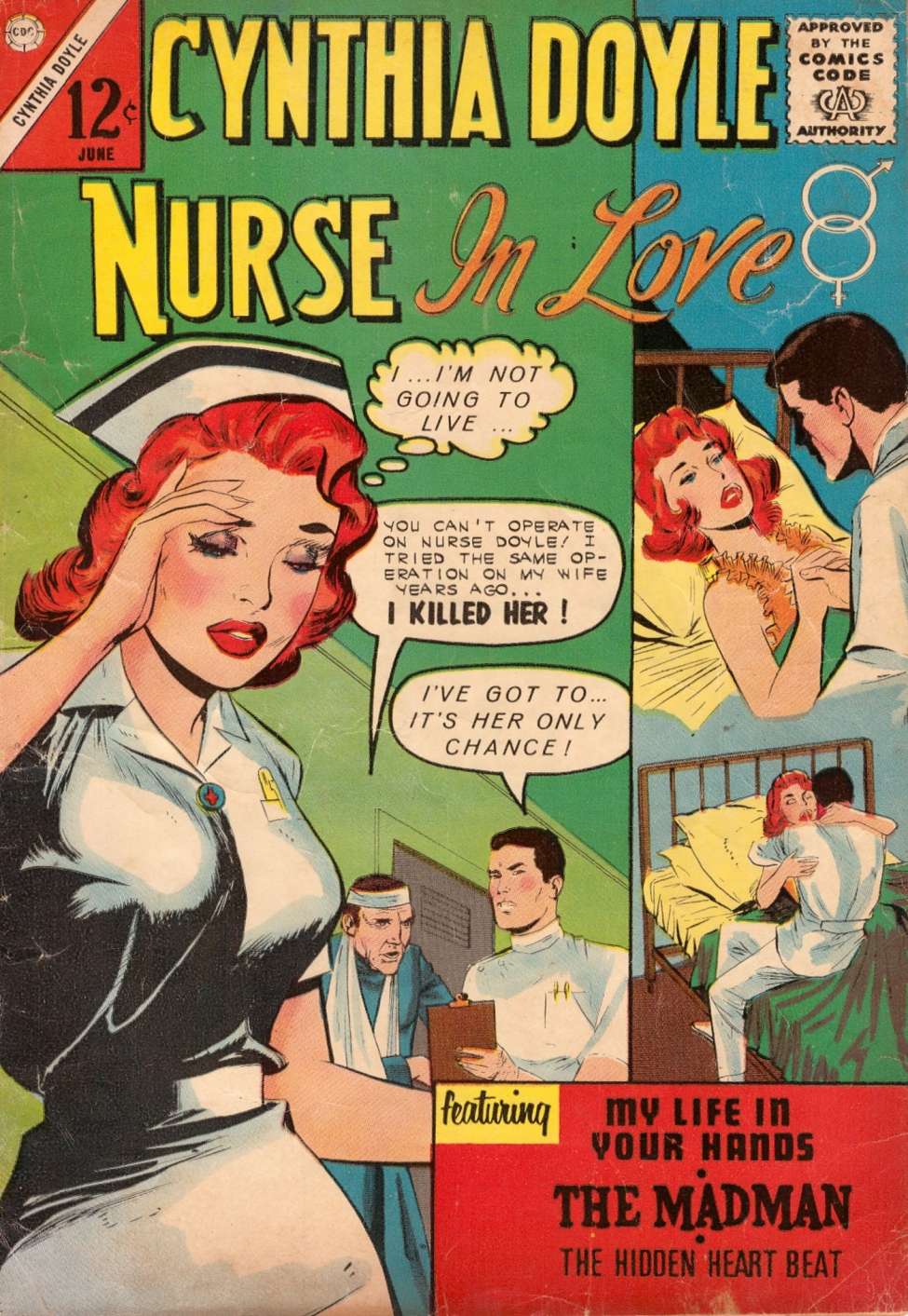 Comic Book Cover For Cynthia Doyle, Nurse in Love 70