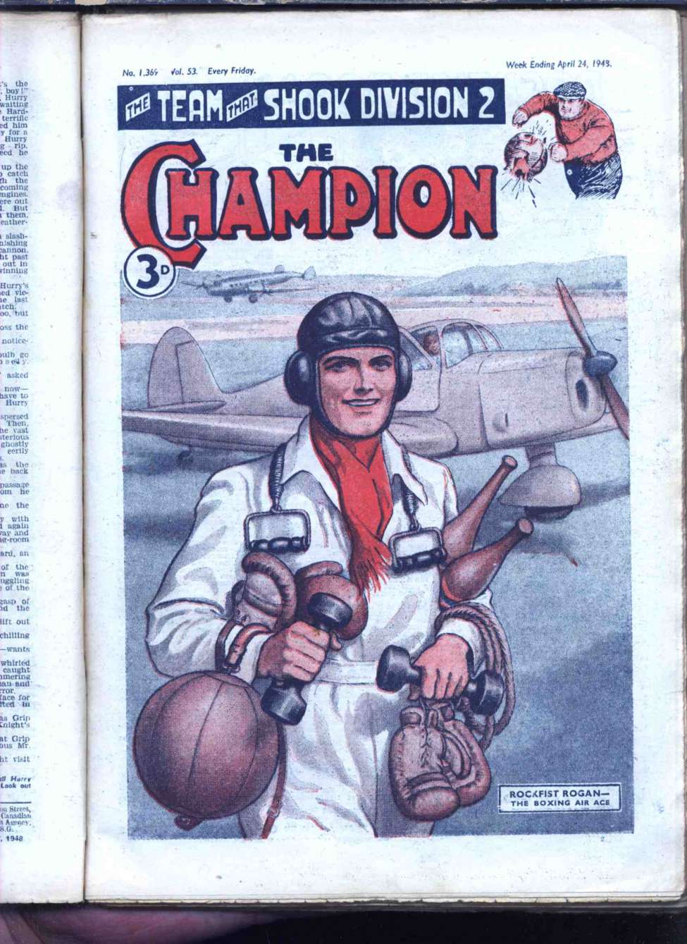 Comic Book Cover For The Champion 1369