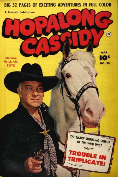 Comic Book Cover For Hopalong Cassidy 53 - Version 1