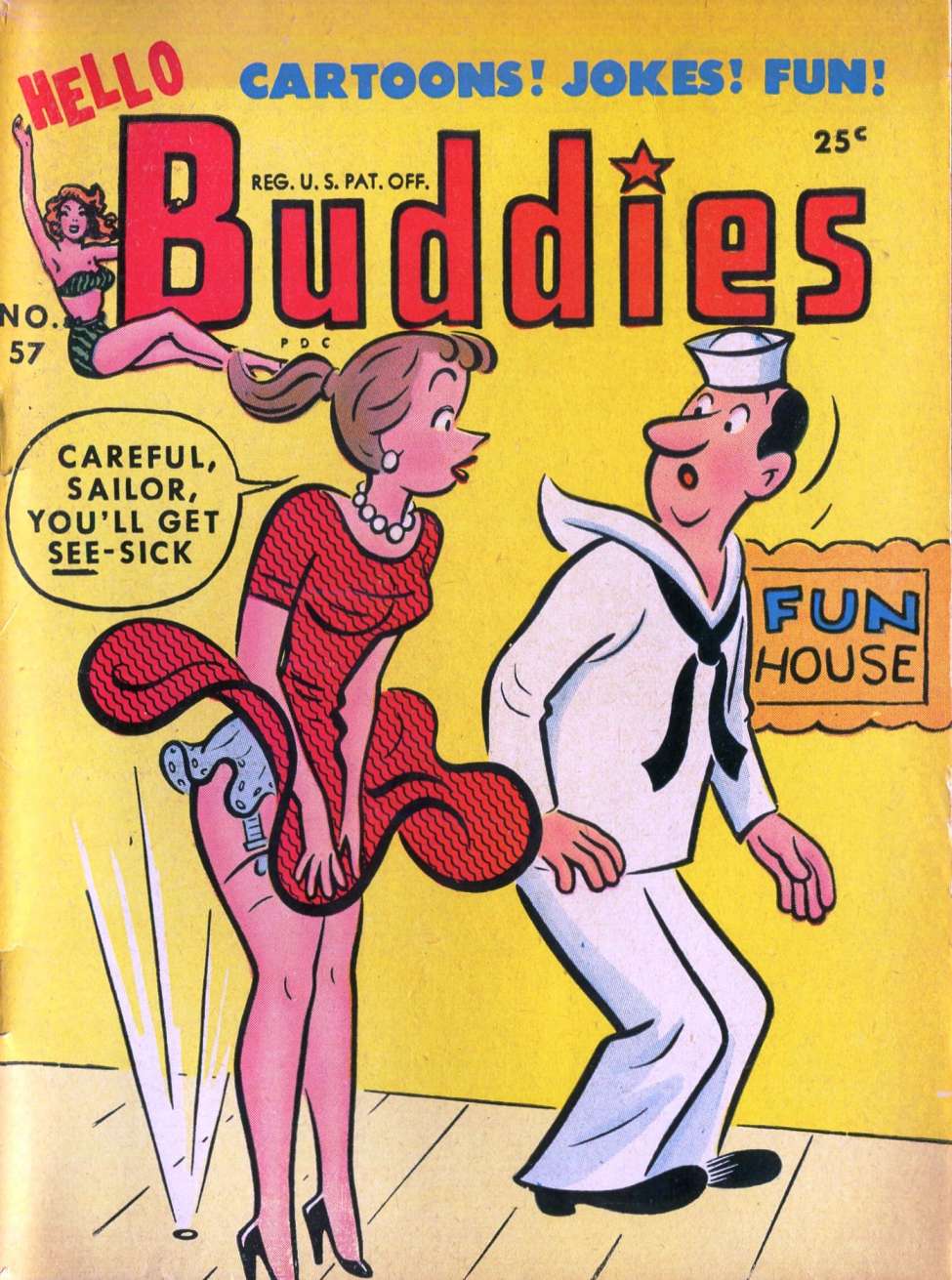 Comic Book Cover For Hello Buddies 57