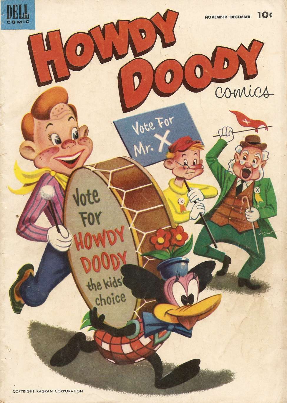 Comic Book Cover For Howdy Doody 19