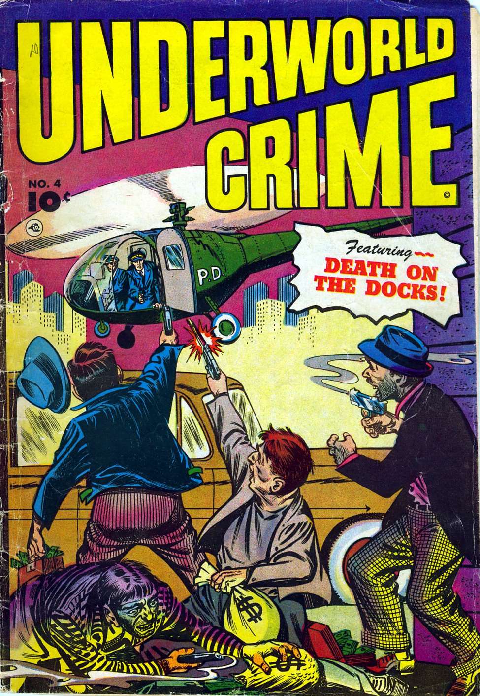 Comic Book Cover For Underworld Crime 4