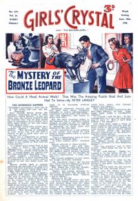 Large Thumbnail For Girls' Crystal 674 - The Mystery of the Bronze Leopard