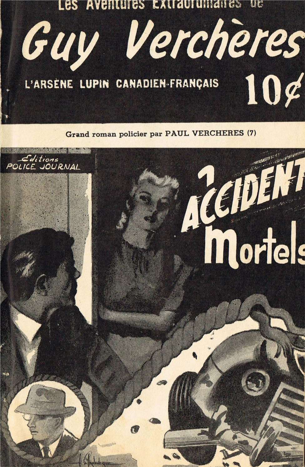 Book Cover For Guy-Vercheres v2 7 - Accidents mortels