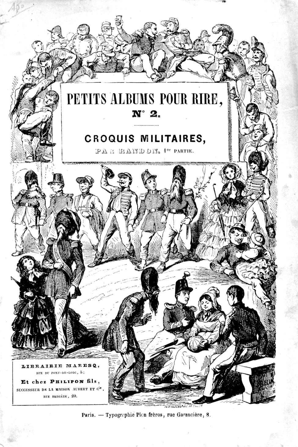 Book Cover For Petits Albums Pour Rire 2 - Croquis Militaires