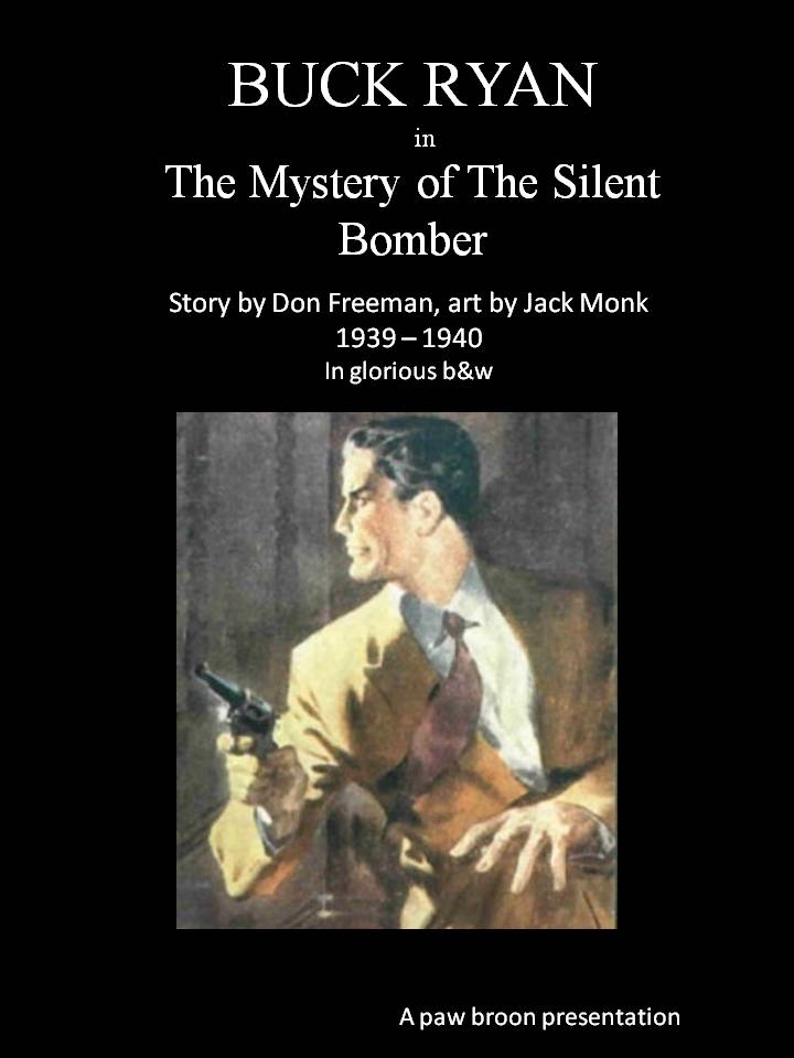 Comic Book Cover For Buck Ryan 9 - Mystery of The Silent Bomber