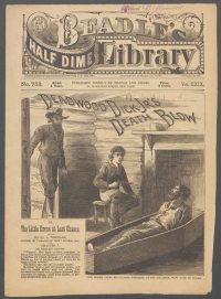 Large Thumbnail For Beadle's Half Dime Library 752 - Deadwood Dick Jr.'s Death Blow