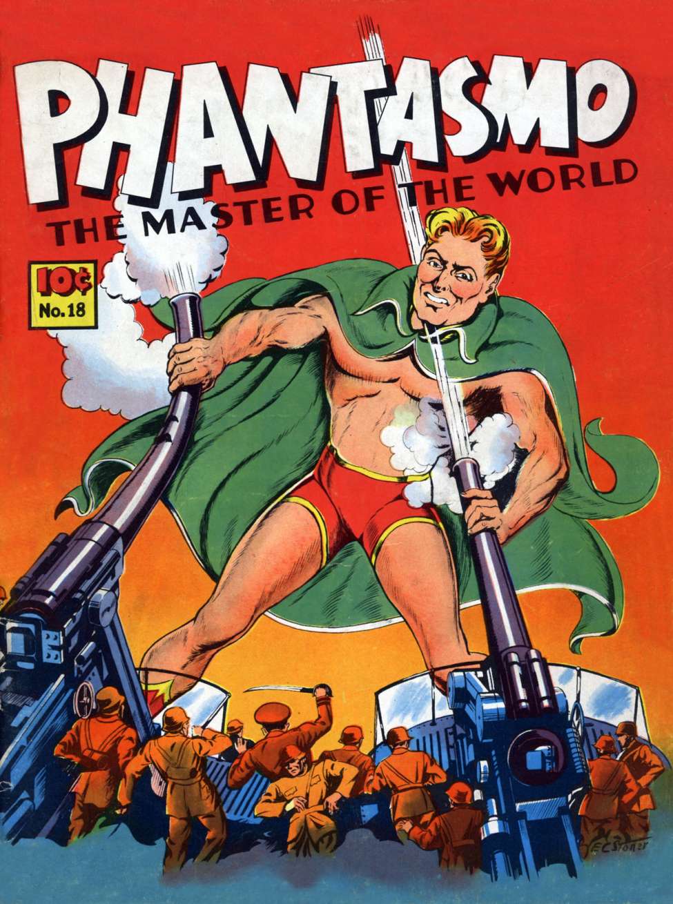 Comic Book Cover For Phantasmo Archives