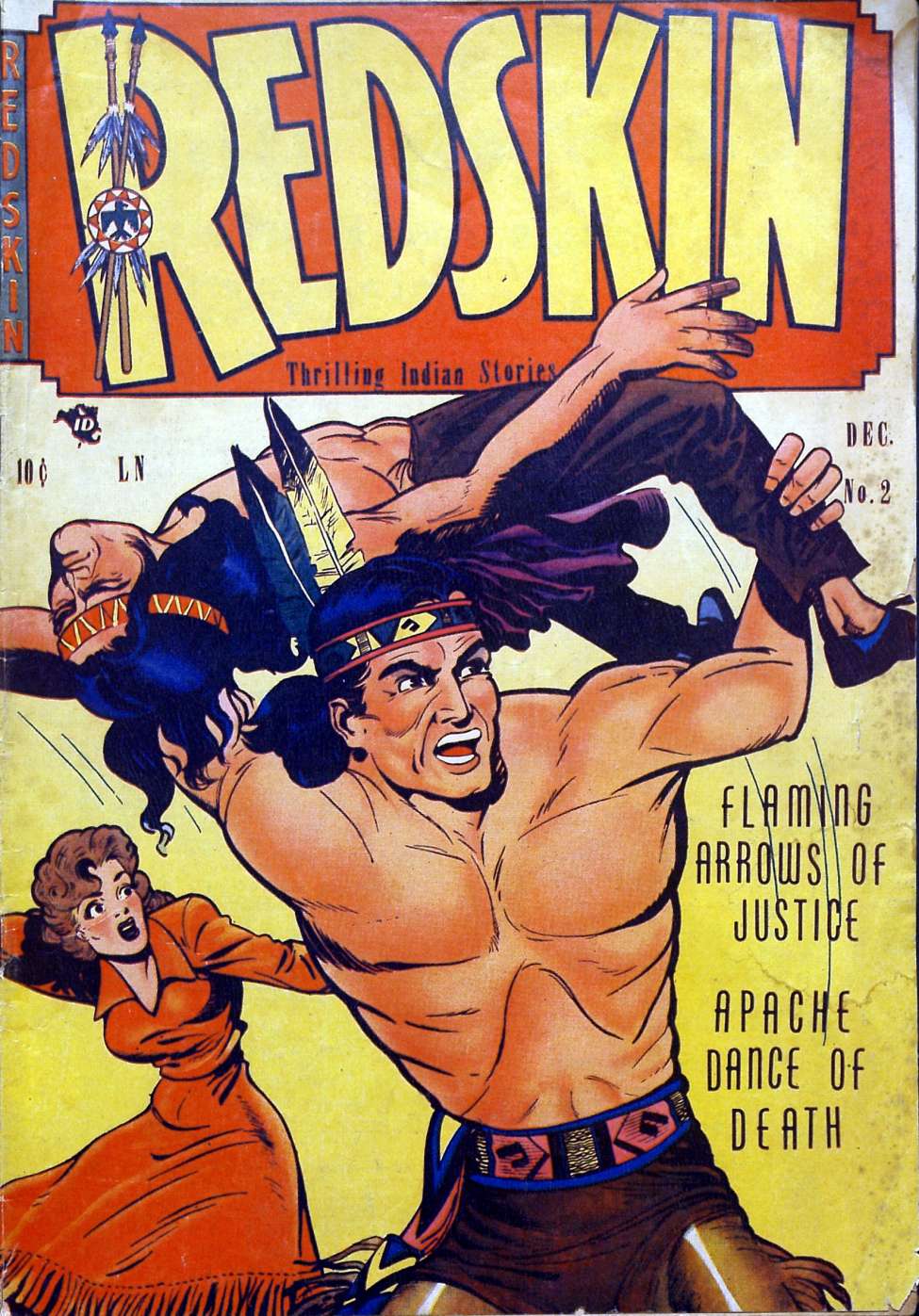 Comic Book Cover For Redskin 2